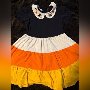 Her Universe Candy Corn Collar Dress